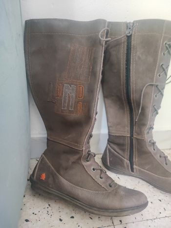 Botte art compagny pointure 38 marron cuir