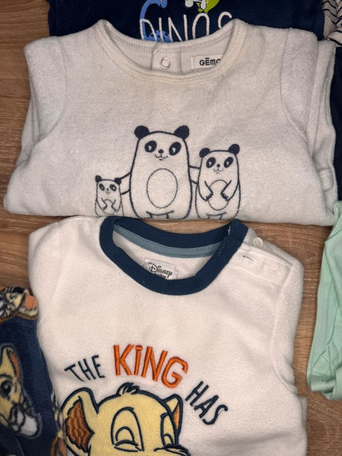 🌷Lot de 8 pyjamas bébé garçon taille 6 mois🌷 - photo numéro 3