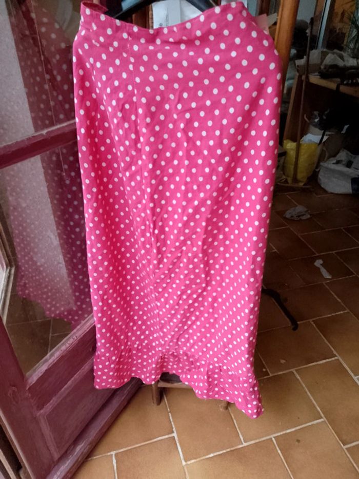 Jupe flamenco à pois