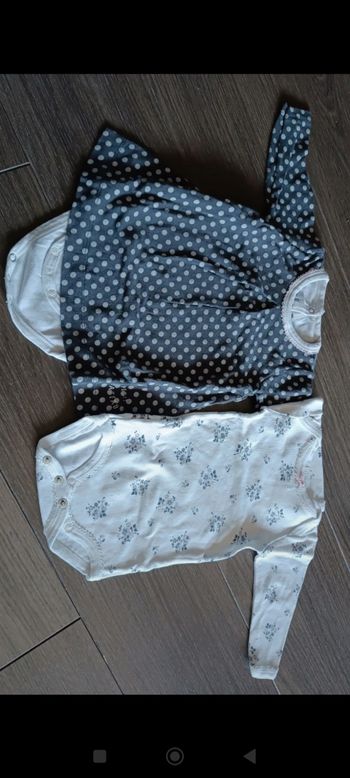 Bodies petit bateau x2