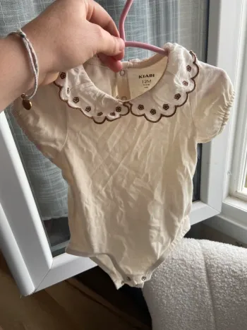 Bodie habillé manche courte fille 12 mois