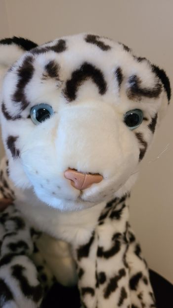Peluche Léopard des Neiges