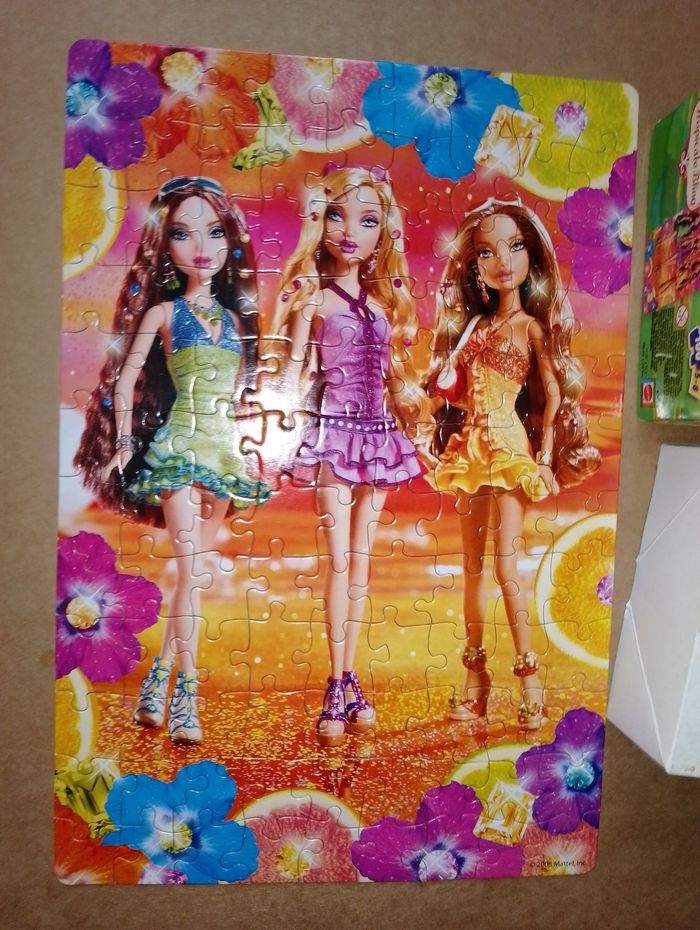 Puzzle my scène  tropicale bling complet - photo numéro 2