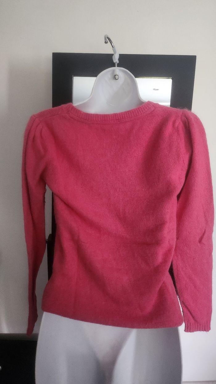 Pull rose camaïeu - photo numéro 3