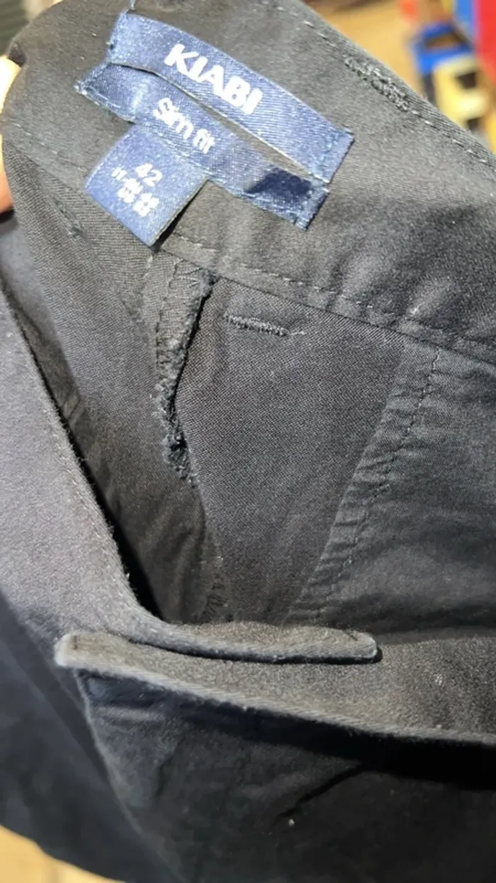 Pantalon Slim fit taille 42 - photo numéro 7