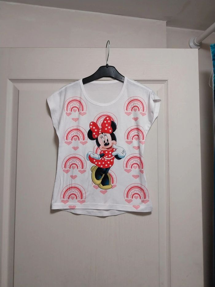 Tee-shirt fille minnie 6 ans