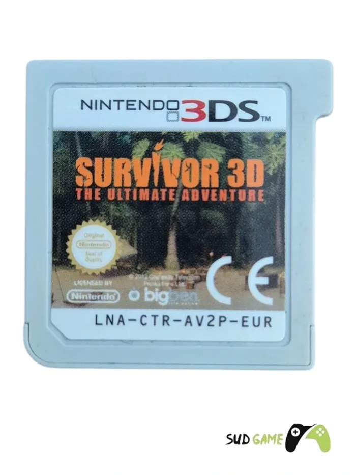 Jeu de Nintendo 3DS en loose "Survivor 3D the ultimate adventure "