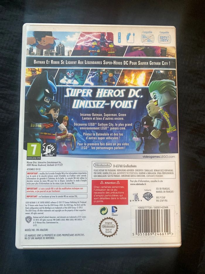 lego Batman 2 wii - photo numéro 2