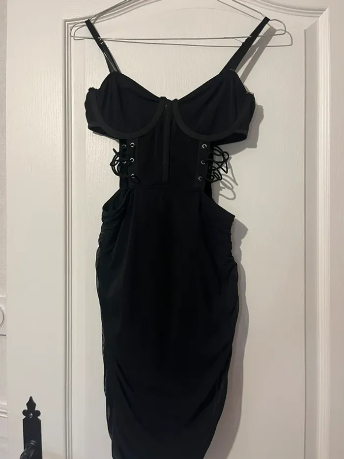 robe noir sexy shein taille S