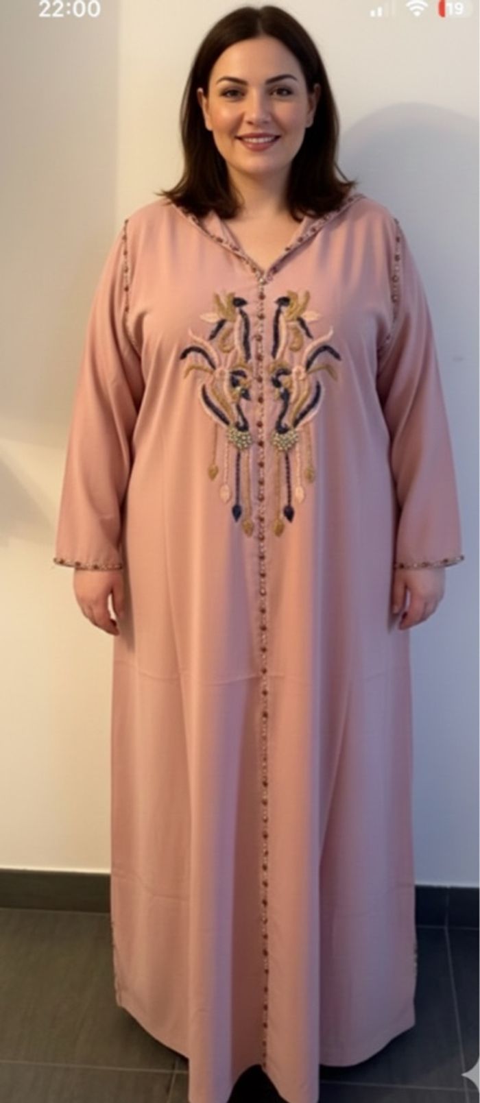 Jelaba / robe oriental rose neuf 42-46