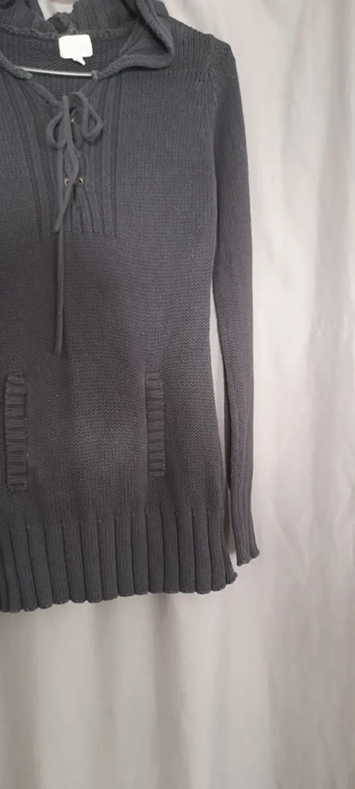 Pull long avec capuche - photo numéro 4