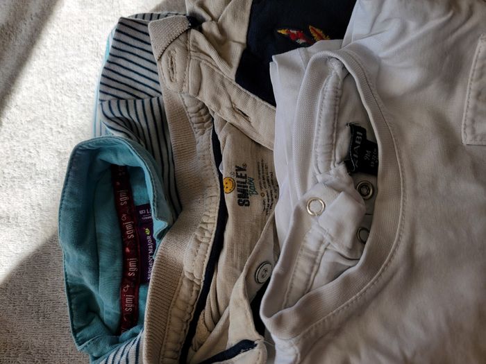 Lot de 6 Tee-shirts manches longues 9 mois garçon - photo numéro 6