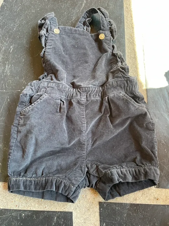 Salopette short 18 mois