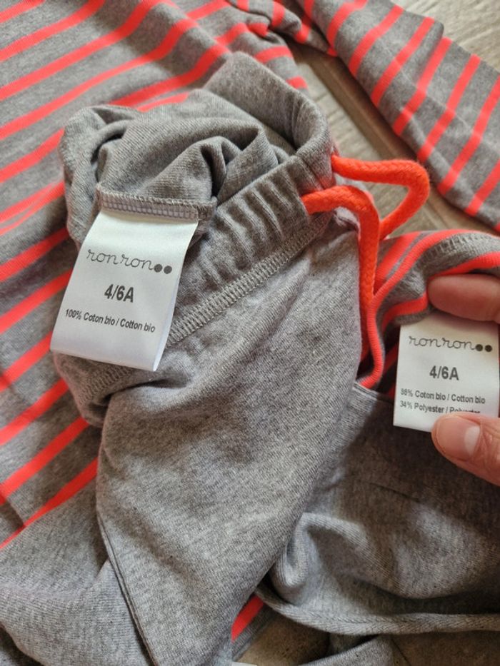 Pyjama ronron 4/6 ans neuf - photo numéro 5