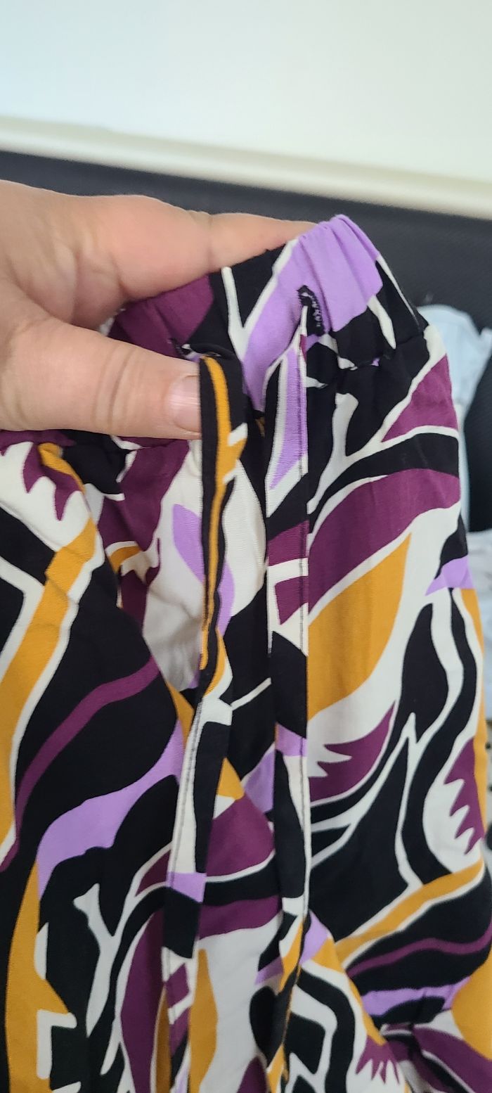 Pantalon large coloré - photo numéro 3