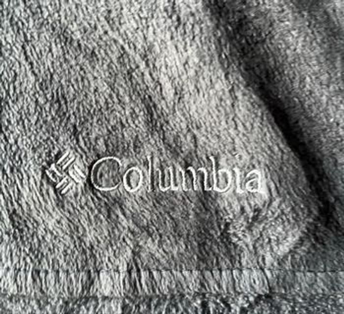 Veste polaire grise Columbia à fermeture éclair - photo numéro 6