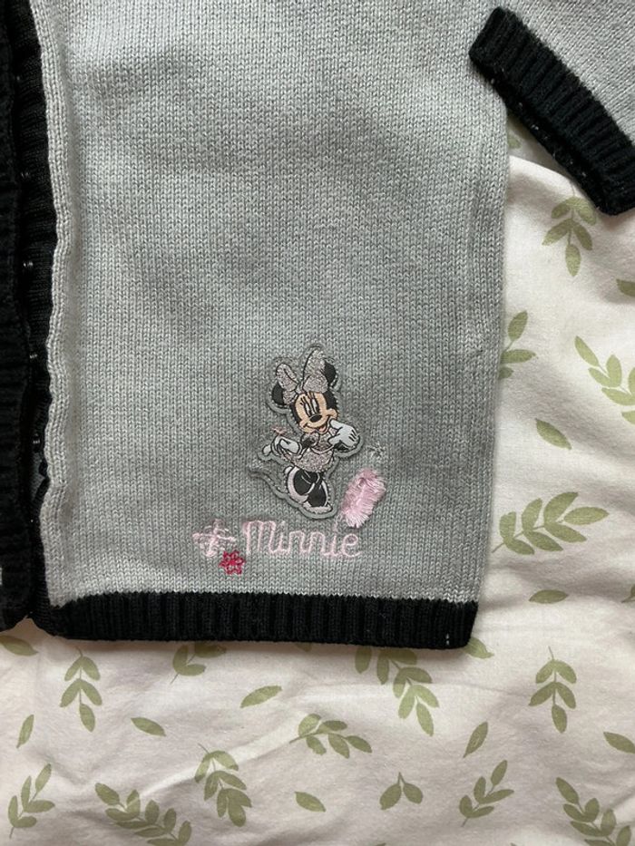 Gilet gris et noir 23 mois Disney minnie - photo numéro 8