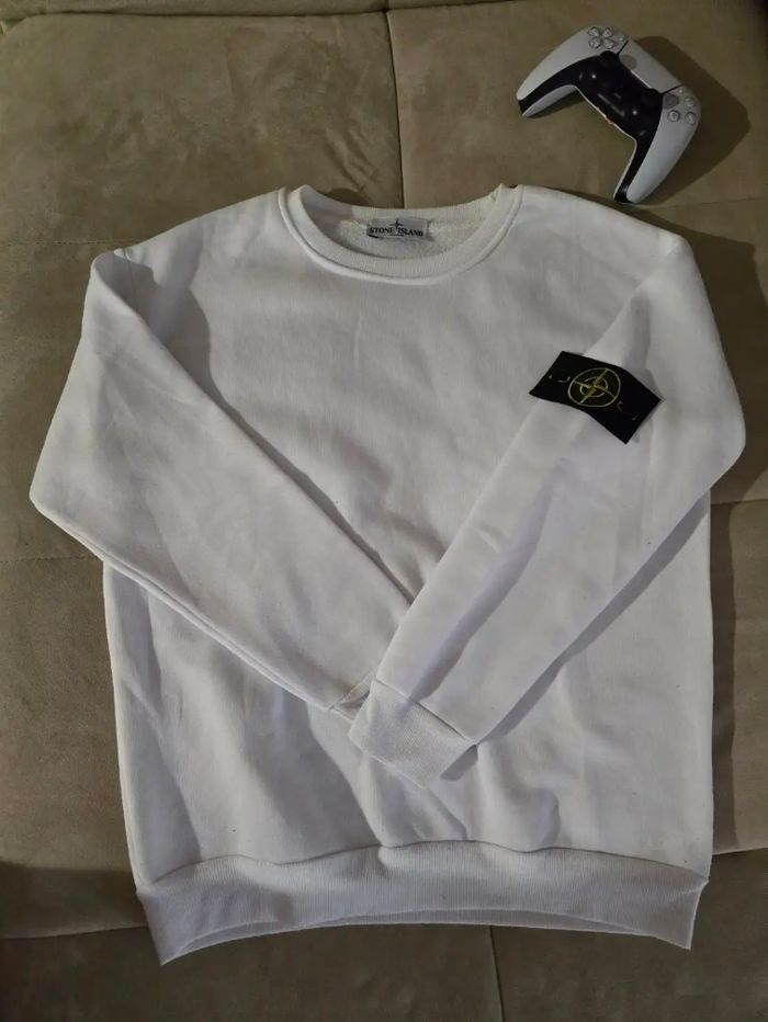 Sweat blanc stone - photo numéro 2