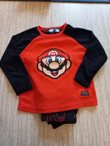 Pyjama manches longues Mario