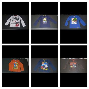 Lot tee-shirts