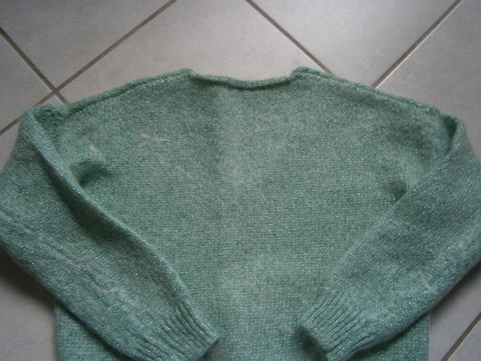 Pull ML vert MAISON ANJE Taille S - photo numéro 8