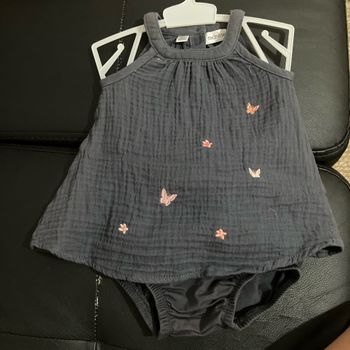 Robe  avec culotte séparée 3 mois