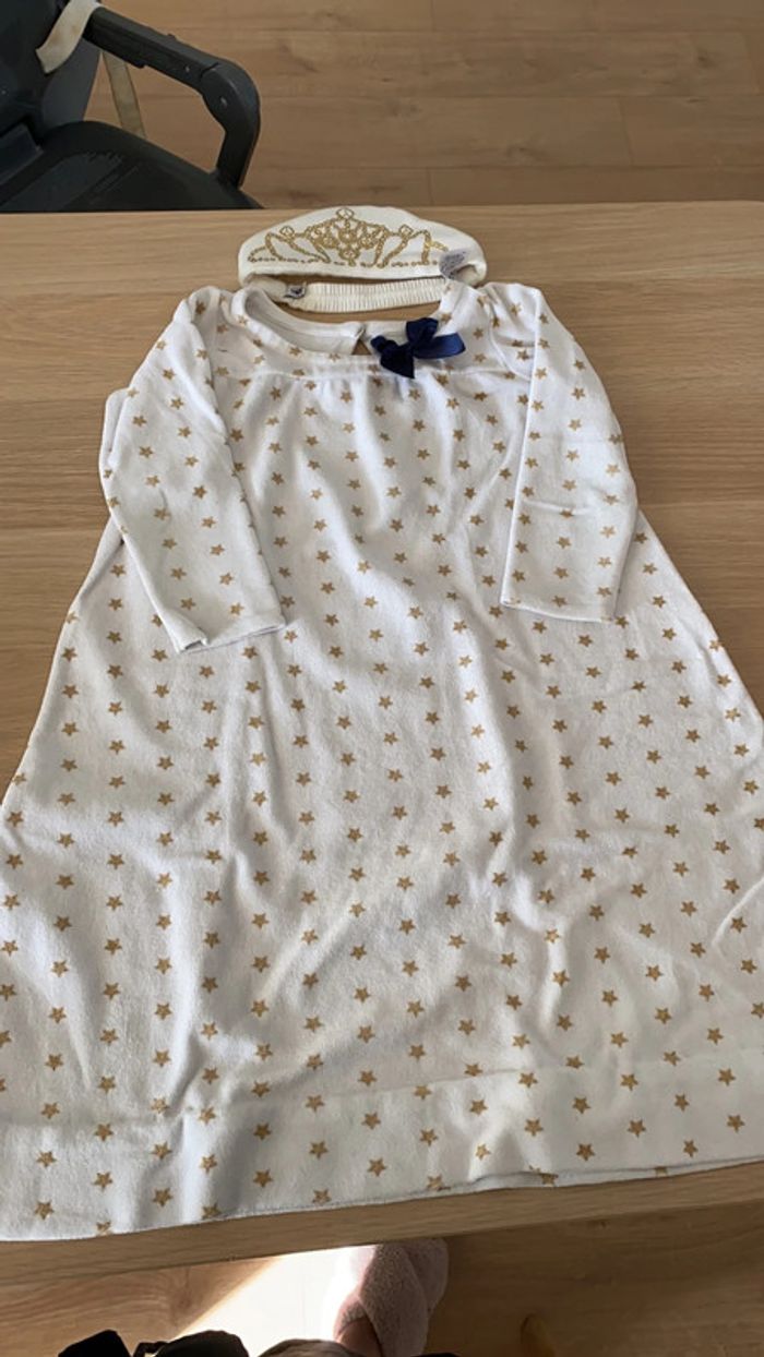 Magnifique chemise de nuit petit bateau