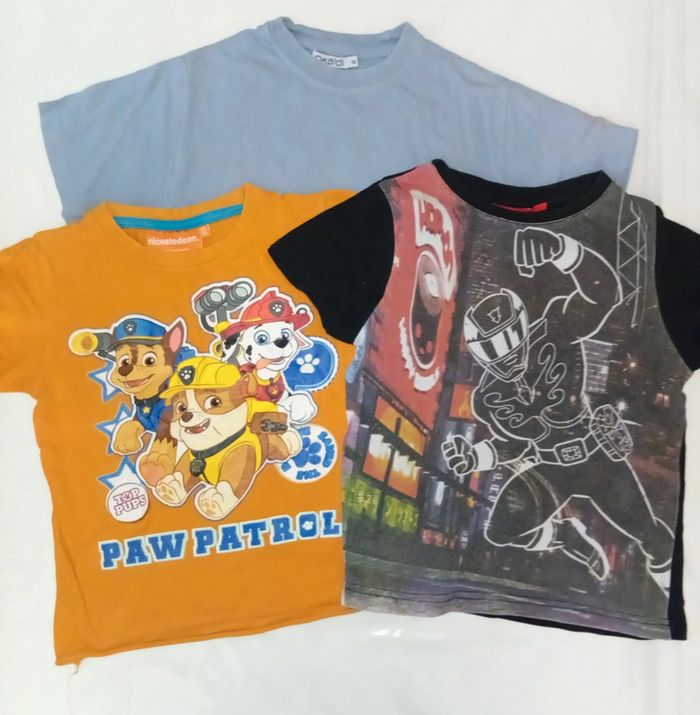 Lot t shirt garçon