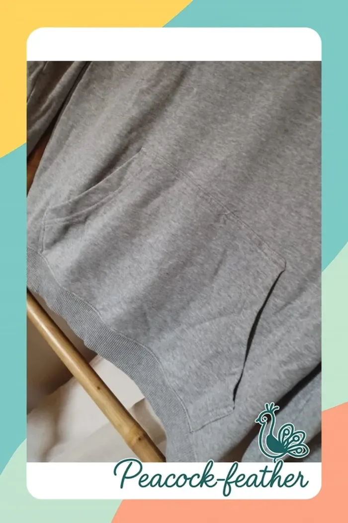Sweat gris DC 14ans /S - photo numéro 2