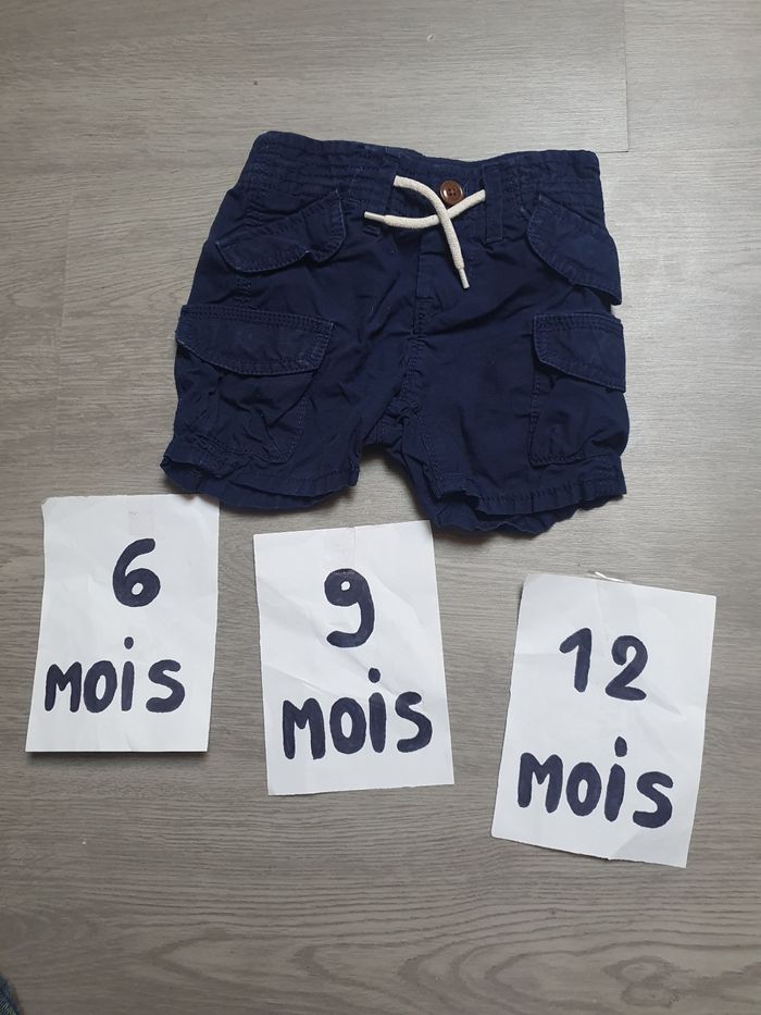 Short 6-12mois garçon