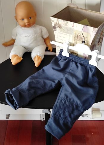 Pantalon de jogging bébé garçon – 23 mois – Bleu