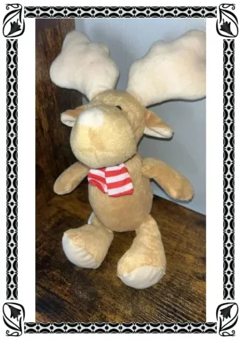 Cerf peluche kinder