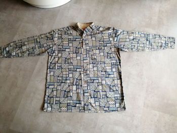 Chemise manches longues imprimée taille XL Pierre Clarence Neuve