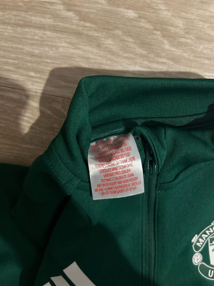 Veste haut d’entraînement training Manchester United 7-8ans - photo numéro 5