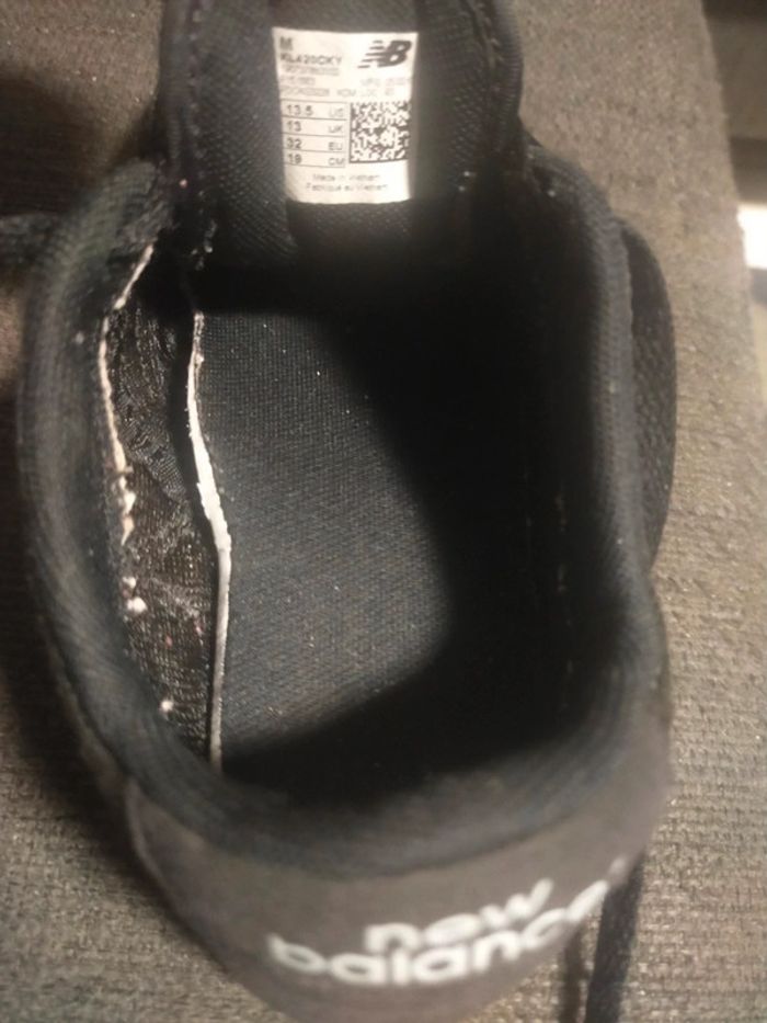 Baskets a lacets noires New Balance 420 fille T 32 - photo numéro 13