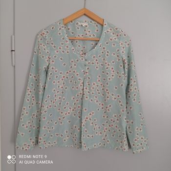 Blouse bleu clair t36