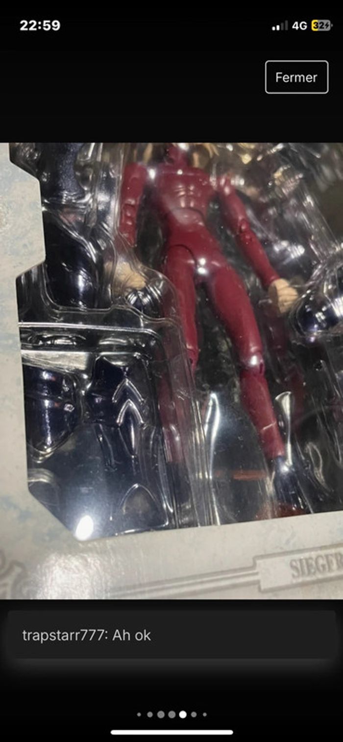 Figurine Saint Seya | Bandai ~ Phoenix Ikki / Action Figure 2005 - photo numéro 13