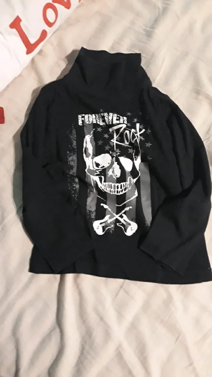 Tee-shirt noir 3 ans garçon