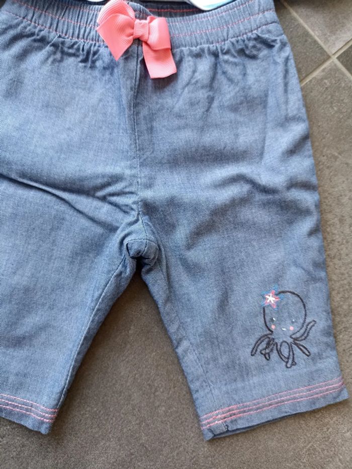 Ensemble pantalon + 2 T-shirts manches longues T54 - photo numéro 2