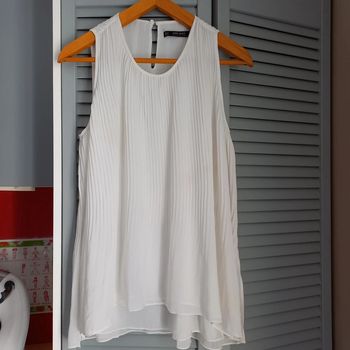 Blouse débardeur fluide zara