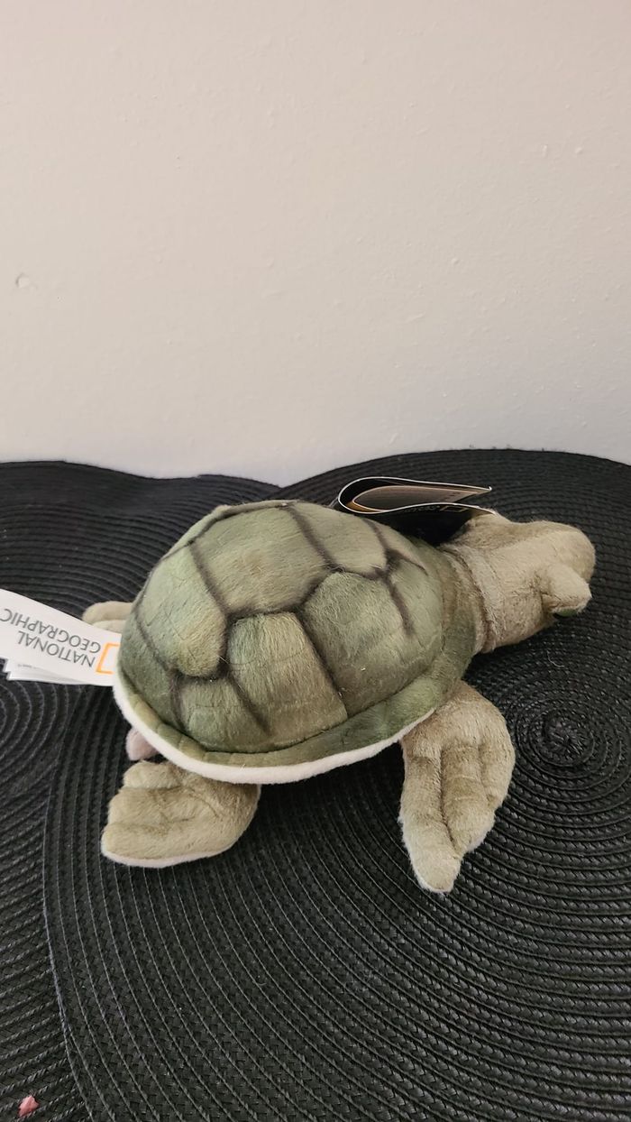 PELUCHE TORTUE NATIONAL GEOGRAPHIC - NEUF AVEC ETIQUETTE - 20 cm - photo numéro 5