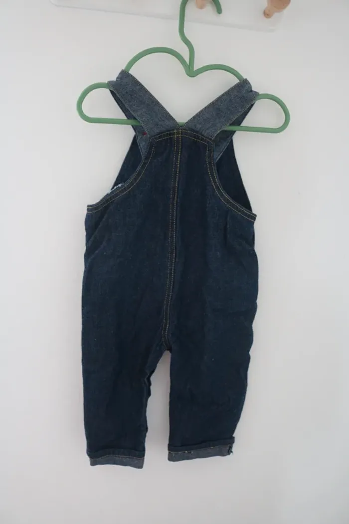 Ensemble haut/salopette Lee Cooper et gilet Jacadi 6 mois - photo numéro 8