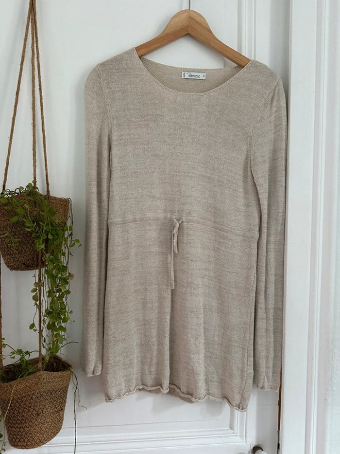 Robe courte fil doré