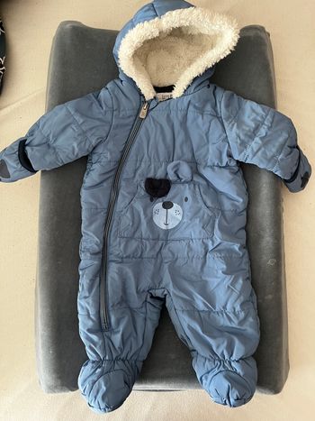 Combinaison chaude polaire 6/9 mois 