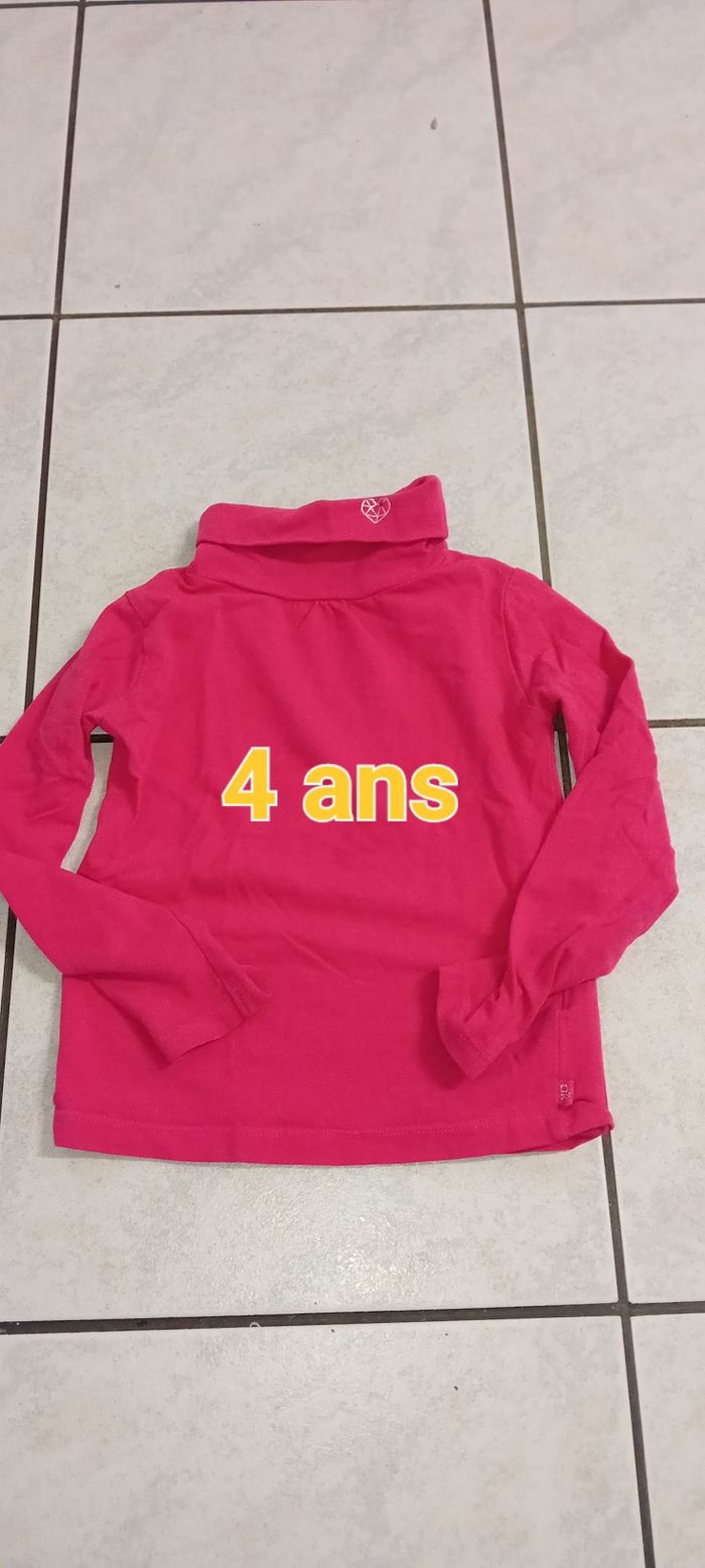 maillot manche longue 4 ans