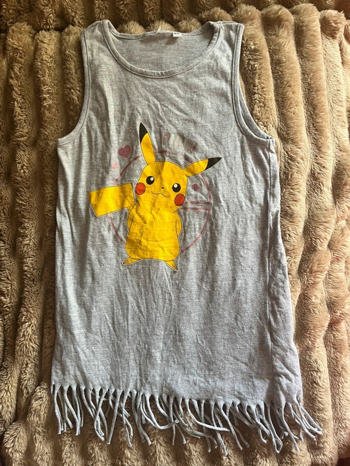 Robe ou chemise de nuit pikachu