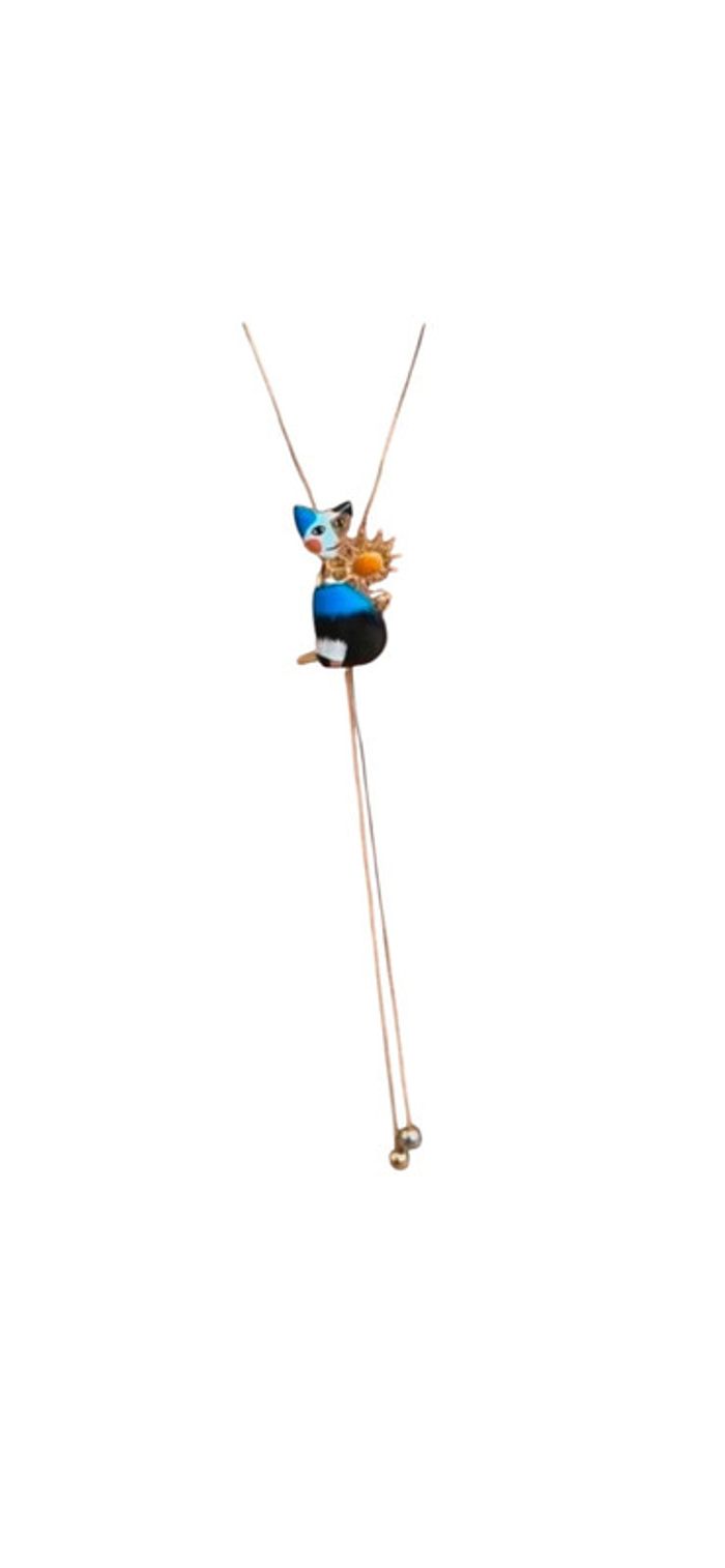 Collier chat - photo numéro 2