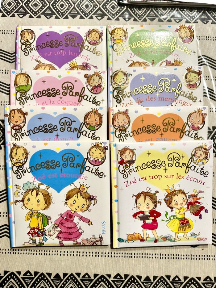 Lot livres princesse parfaite