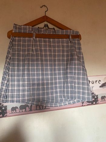 Jupe à carreaux