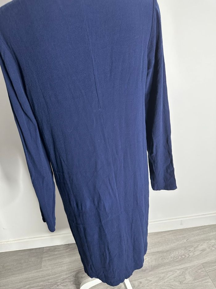 Robe fluide loose bleu marine American Vintage T38 M - photo numéro 4